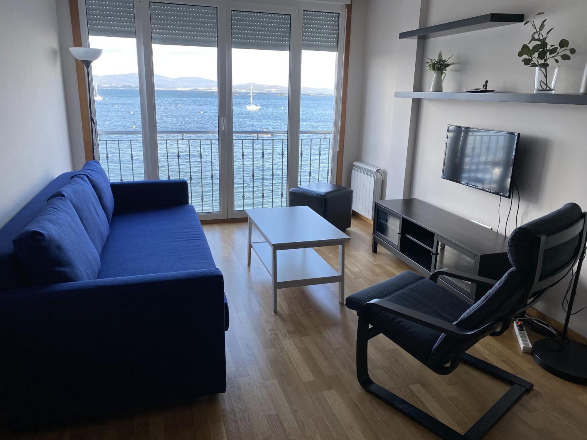 Apartamento En La Isla Con Vistas Al Mar Isla de Arosa Exterior foto