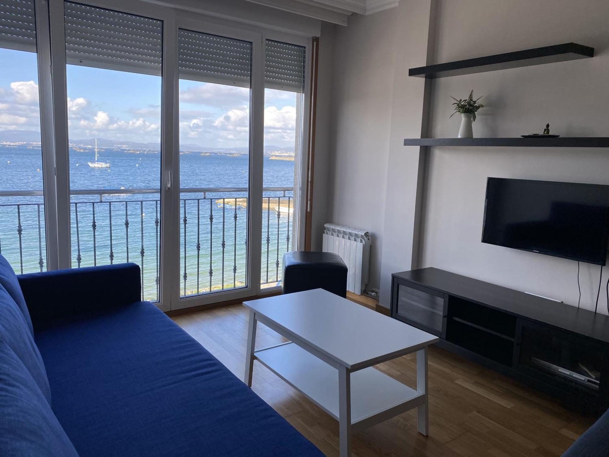 Apartamento En La Isla Con Vistas Al Mar Isla de Arosa Exterior foto